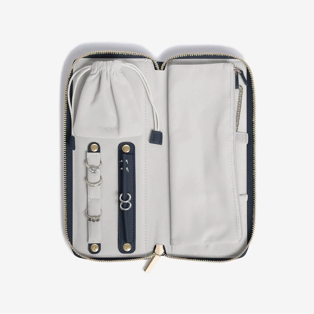 Stackers Travel Jewellery Roll Zippered Case